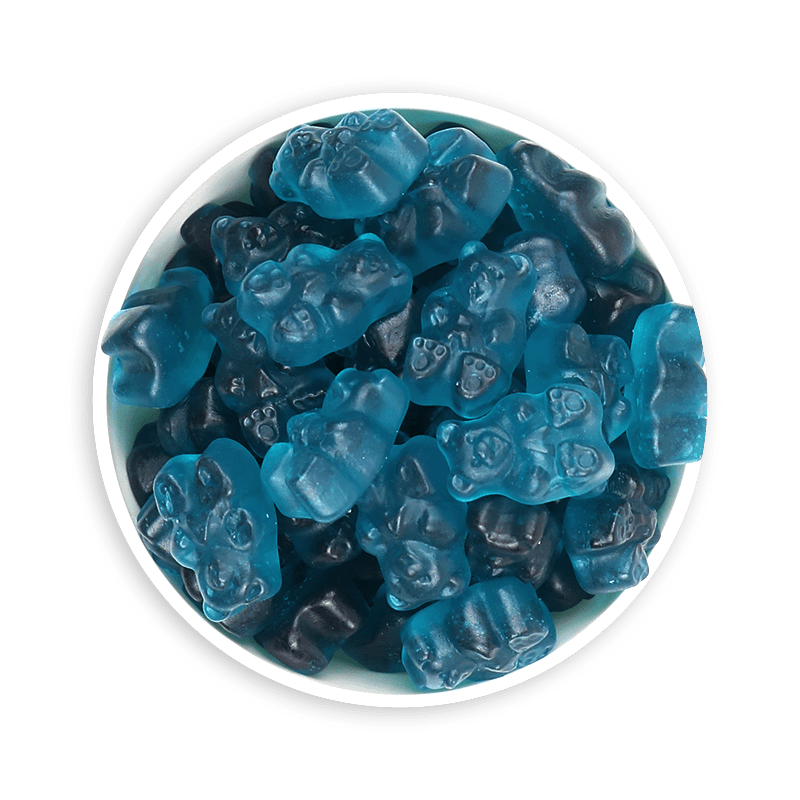 Blue Lagoon Cocktail Gummy Bears - Paloma Candy Shop